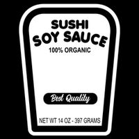 Funny Organic Soy Sauce Halloween Costume Condiment Button