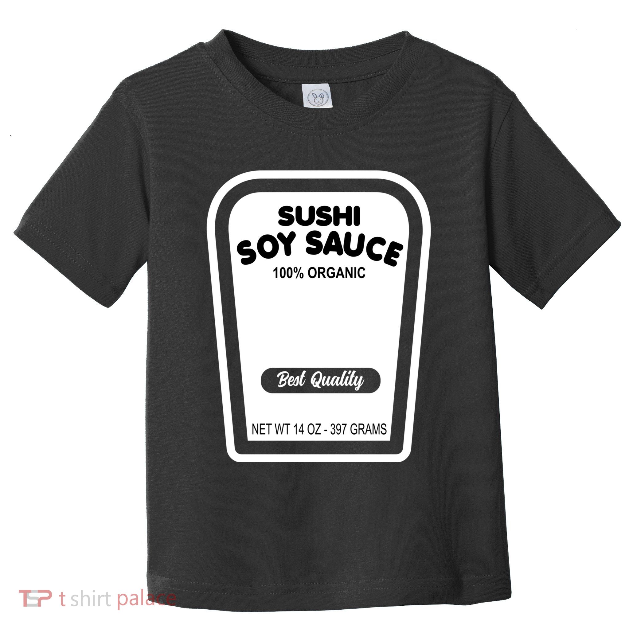 Funny Organic Soy Sauce Halloween Costume Condiment Toddler T-Shirt