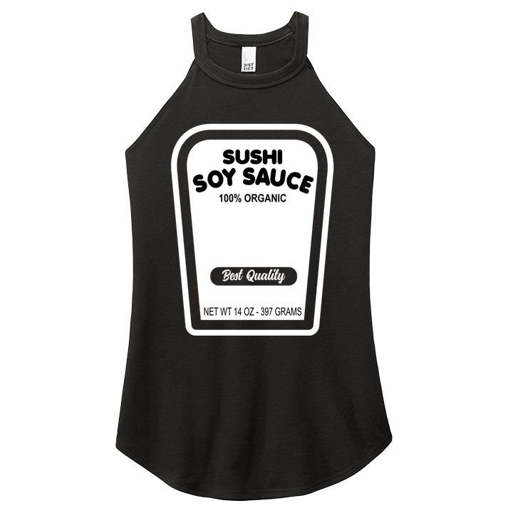 Funny Organic Soy Sauce Halloween Costume Condiment Women's Perfect Tri Rocker Tank