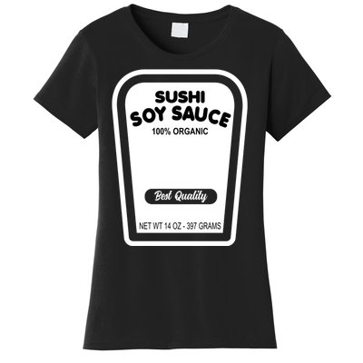 Funny Organic Soy Sauce Halloween Costume Condiment Women's T-Shirt