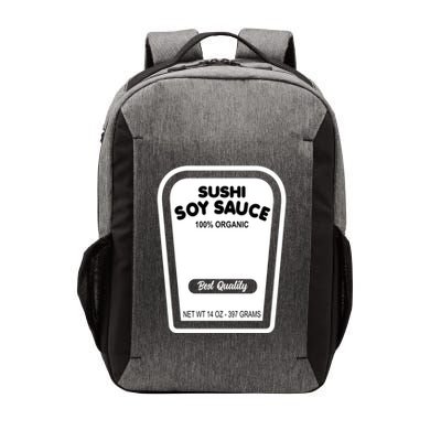 Funny Organic Soy Sauce Halloween Costume Condiment Vector Backpack