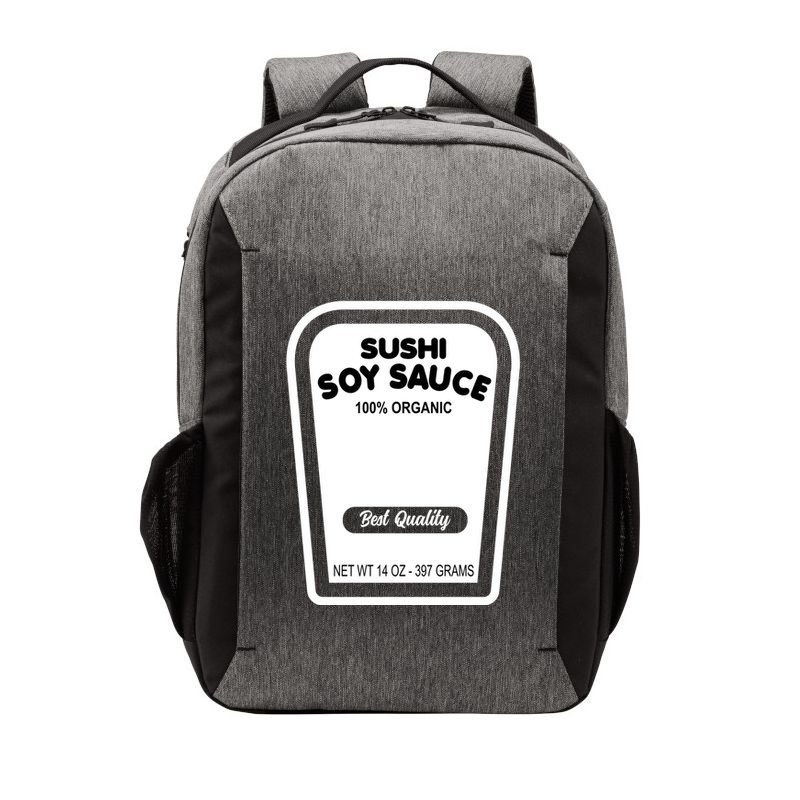 Funny Organic Soy Sauce Halloween Costume Condiment Vector Backpack