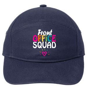 Front Office Squad Administrative Assistant School Secretary 7-Panel Snapback Hat