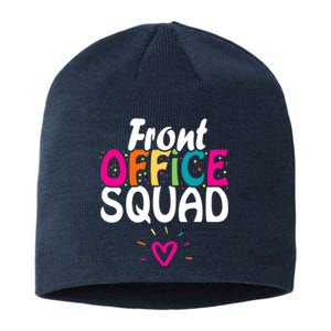 Front Office Squad Administrative Assistant School Secretary Sustainable Beanie