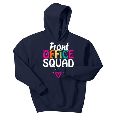 Front Office Squad Administrative Assistant School Secretary Kids Hoodie