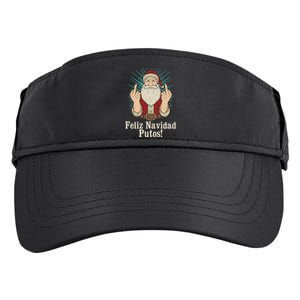 Flip Off Santa Claus Christmas Middle Finger Feliz Navidad Adult Drive Performance Visor