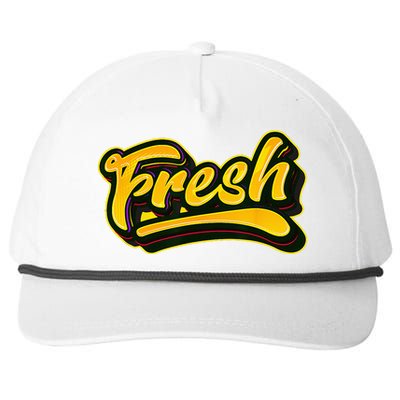 Fresh Old School Graffiti Style Funny Graffiti Graphic Snapback Five-Panel Rope Hat