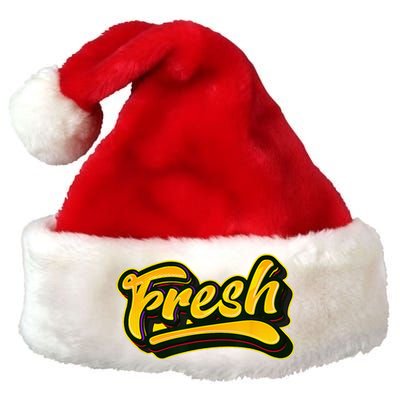 Fresh Old School Graffiti Style Funny Graffiti Graphic Premium Christmas Santa Hat