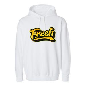 Fresh Old School Graffiti Style Funny Graffiti Graphic Garment-Dyed Fleece Hoodie