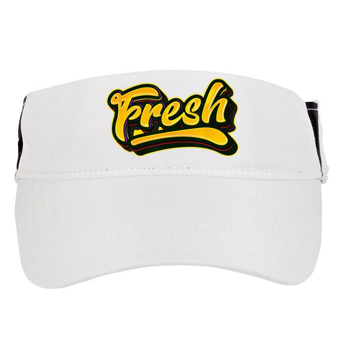 Fresh Old School Graffiti Style Funny Graffiti Graphic Adult Drive Performance Visor