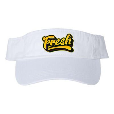 Fresh Old School Graffiti Style Funny Graffiti Graphic Valucap Bio-Washed Visor