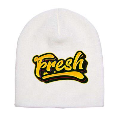 Fresh Old School Graffiti Style Funny Graffiti Graphic Short Acrylic Beanie