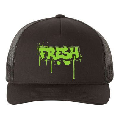 Fresh Old Schoolgraffiti Style  Funnygraffiti Graphic Yupoong Adult 5-Panel Trucker Hat