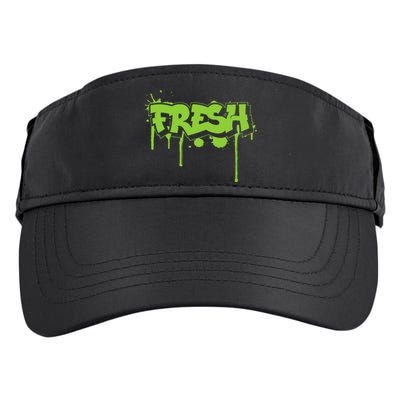 Fresh Old Schoolgraffiti Style  Funnygraffiti Graphic Adult Drive Performance Visor