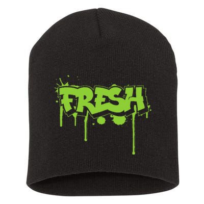 Fresh Old Schoolgraffiti Style  Funnygraffiti Graphic Short Acrylic Beanie