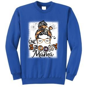 Funny One Spooky Mama Witch Mom Spooky Halloween Day Meaningful Gift Tall Sweatshirt