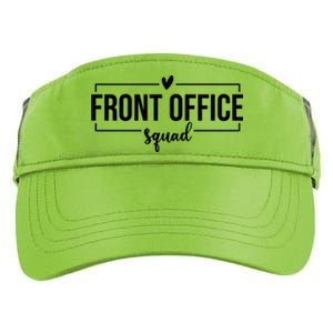 Front Office Squad Administrative Assistant School Secretary Gift Adult Drive Performance Visor