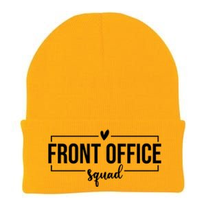 Front Office Squad Administrative Assistant School Secretary Gift Knit Cap Winter Beanie