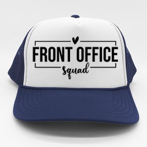 Front Office Squad Administrative Assistant School Secretary Gift Trucker Hat