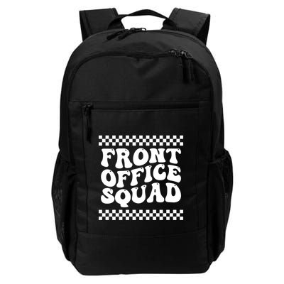 Front Office Squad Administrative Assistant School Secretary Gift Daily Commute Backpack