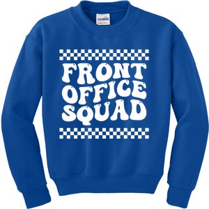 Front Office Squad Administrative Assistant School Secretary Gift Kids Sweatshirt