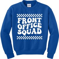 Front Office Squad Administrative Assistant School Secretary Gift Kids Sweatshirt