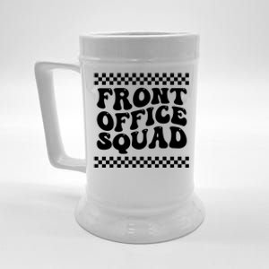 Front Office Squad Administrative Assistant School Secretary Gift Beer Stein