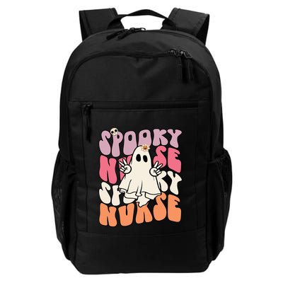 Funny One Spooky Nurse Halloween Nurse Squad Boo Boo Crew Gift Backpack
