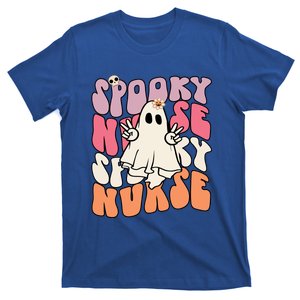 Funny One Spooky Nurse Halloween Nurse Squad Boo Boo Crew Gift T-Shirt