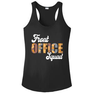 Front Office Squad Administrative Assistant School Secretary Cute Gift Ladies PosiCharge Competitor Racerback Tank