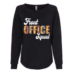 Front Office Squad Administrative Assistant School Secretary Cute Gift Womens California Wash Sweatshirt