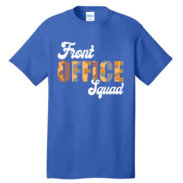 Front Office Squad Administrative Assistant School Secretary Cute Gift Tall T-Shirt