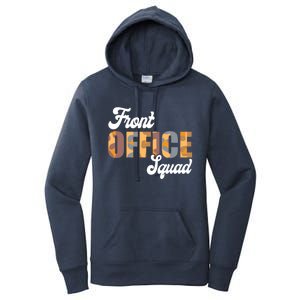 Front Office Squad Administrative Assistant School Secretary Cute Gift Women's Pullover Hoodie