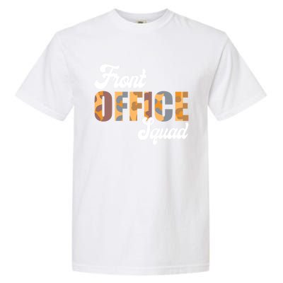 Front Office Squad Administrative Assistant School Secretary Cute Gift Garment-Dyed Heavyweight T-Shirt