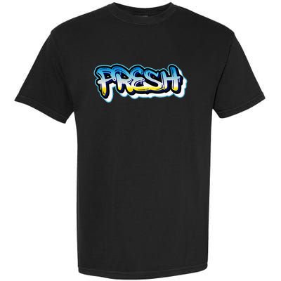 Fresh Old School Graffiti Style Funny Graffiti Graphic Garment-Dyed Heavyweight T-Shirt