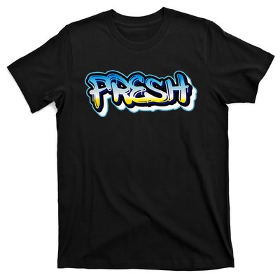 Fresh Old School Graffiti Style Funny Graffiti Graphic T-Shirt