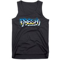 Fresh Old School Graffiti Style Funny Graffiti Graphic Tank Top