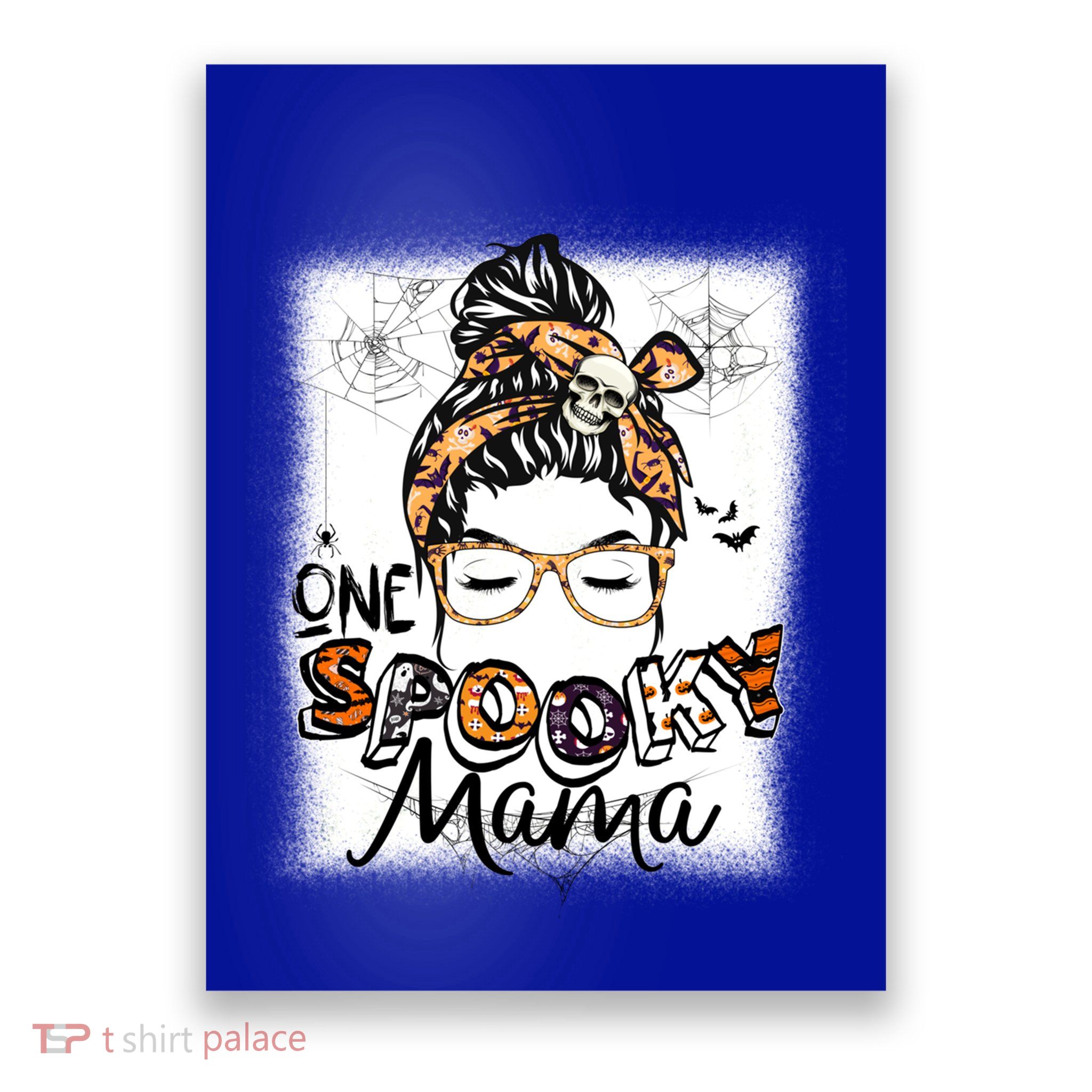 Funny One Spooky Mama Witch Mom Spooky Halloween Day Gift Poster
