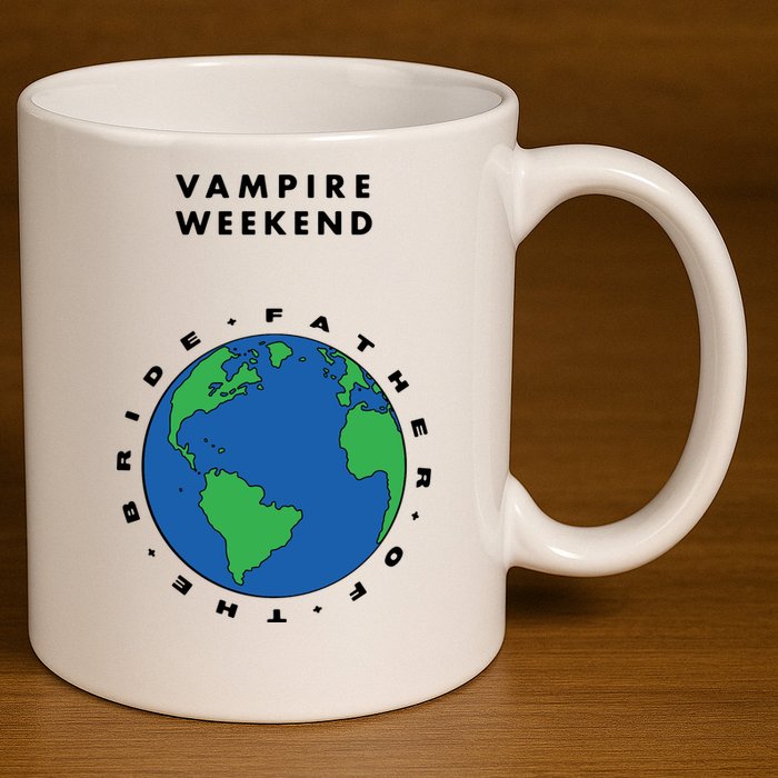 Father Of The Bride Vampire Weekend 11oz C Handle Ceramic Mug