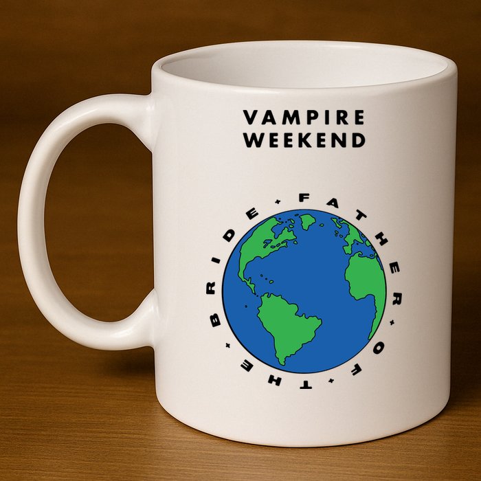 Father Of The Bride Vampire Weekend 11oz C Handle Ceramic Mug