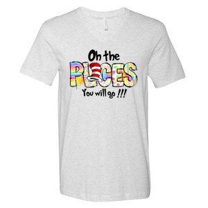 Funny Oh The Places YouLl Go When You Read V-Neck T-Shirt