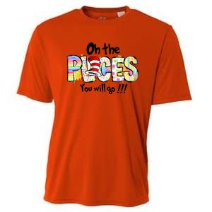 Funny Oh The Places YouLl Go When You Read Cooling Performance Crew T-Shirt