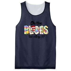 Funny Oh The Places YouLl Go When You Read Mesh Reversible Basketball Jersey Tank