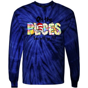 Funny Oh The Places YouLl Go When You Read Tie-Dye Long Sleeve Shirt