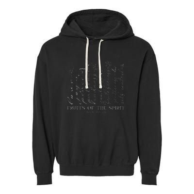 Fruits Of The Spirit Galatians 522 Garment-Dyed Fleece Hoodie