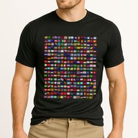 Flags Of The Countries Of The World 287 Flag International Cooling Performance Crew T-Shirt