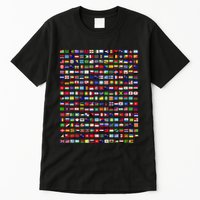 Flags Of The Countries Of The World 287 Flag International Tall T-Shirt