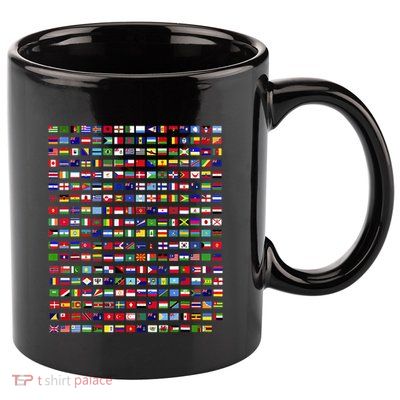 Flags Of The Countries Of The World 287 Flag International 11oz C Handle Ceramic Mug