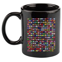 Flags Of The Countries Of The World 287 Flag International 11oz C Handle Ceramic Mug