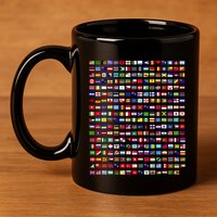 Flags Of The Countries Of The World 287 Flag International 11oz C Handle Ceramic Mug